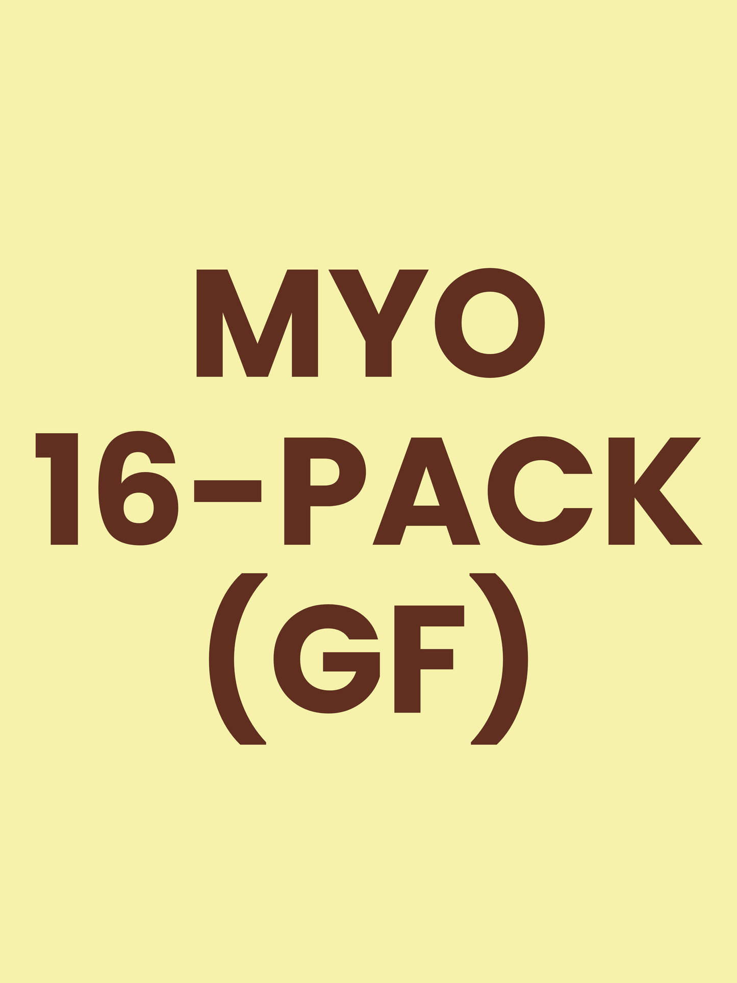 MYO Mixed Box 16-Pack (GF)