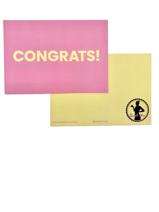 "Congrats!" Card