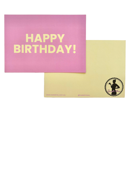 "Happy Birthday!" Card