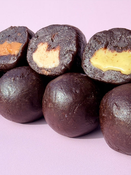 Stuffed Brownie Balls
