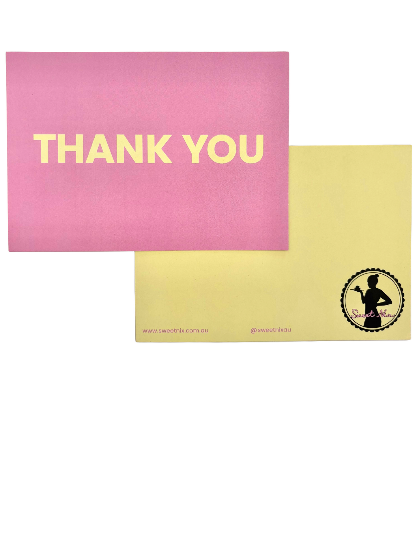 "Thank You" Card